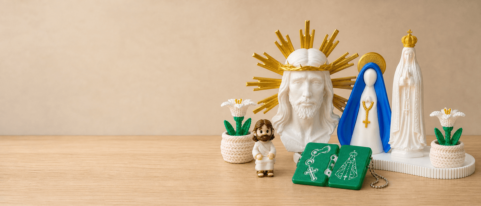 Banner da campanha Artigos Religiosos